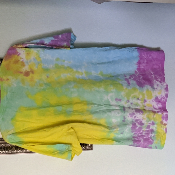 🌈 marvel avengers size large 100% cotton unisex tie dye short sleeve t-shirt - Picture 4 of 4